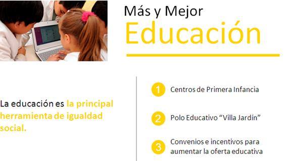 MAS Y MEJOR EDUCACION